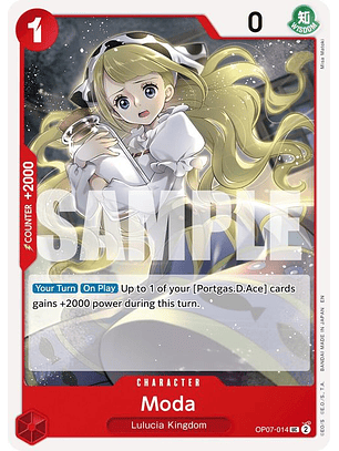 OP07-014 U Moda (PRB02)