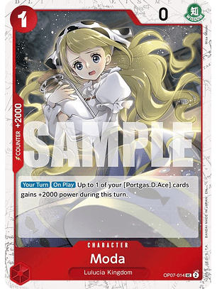 OP07-014 (Foil) Moda (PRB02)