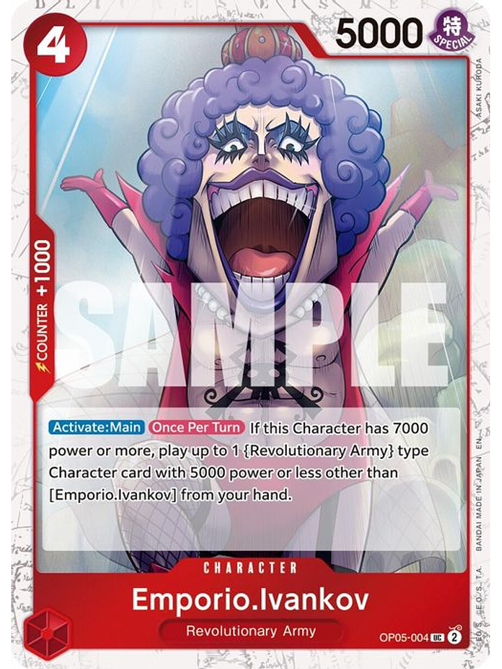 OP05-004 (Foil) Emporio.Ivankov (PRB02) 1