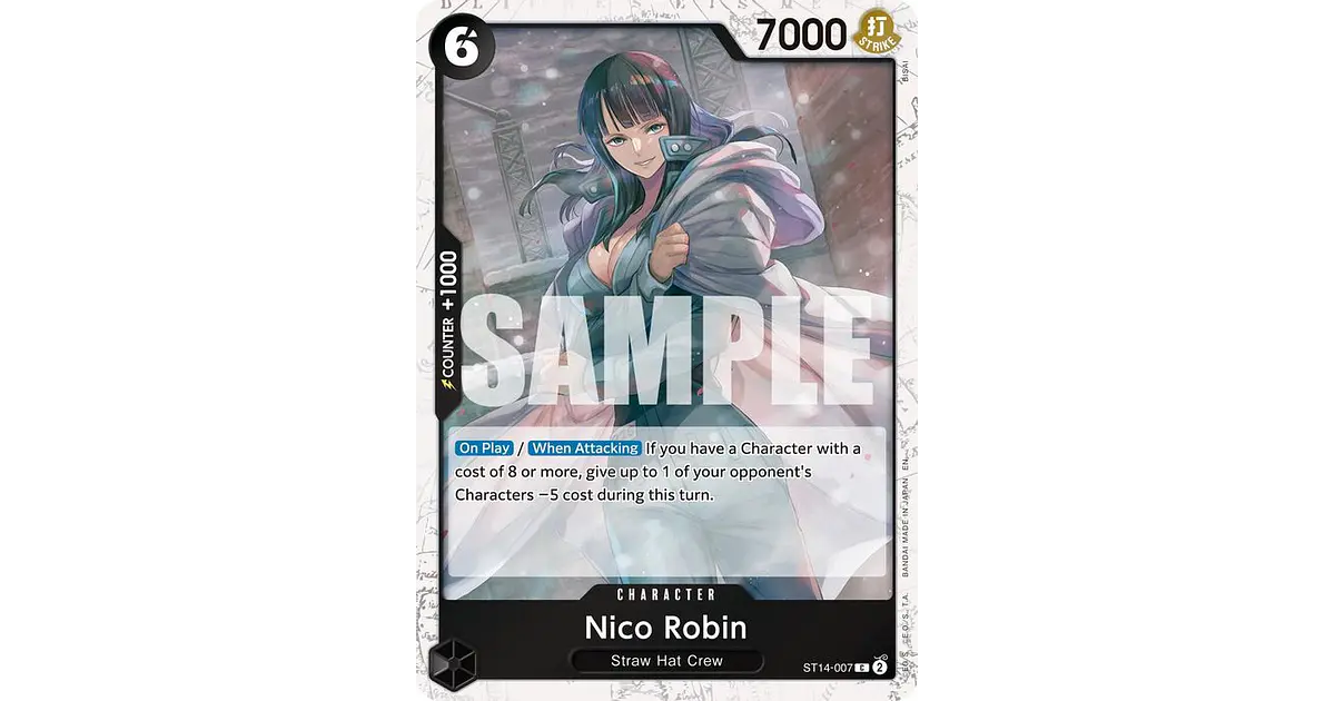 ST14-007 (Pirate Foil) Nico Robin