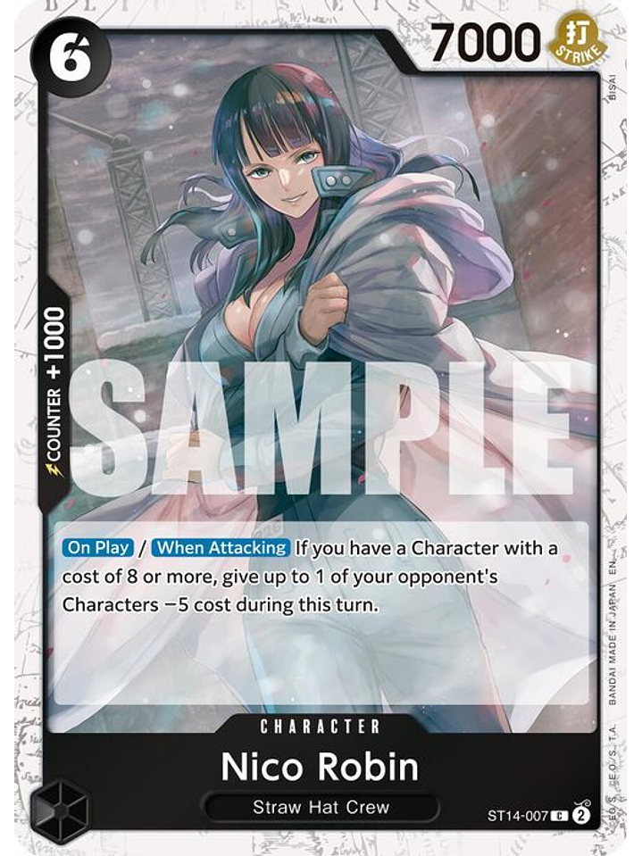 ST14-007 (Foil) Nico Robin (PRB02) 1