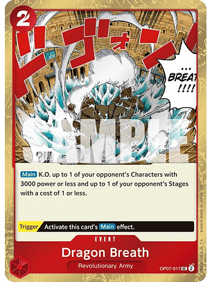 OP07-017 (Foil) Dragon Breath (PRB02)