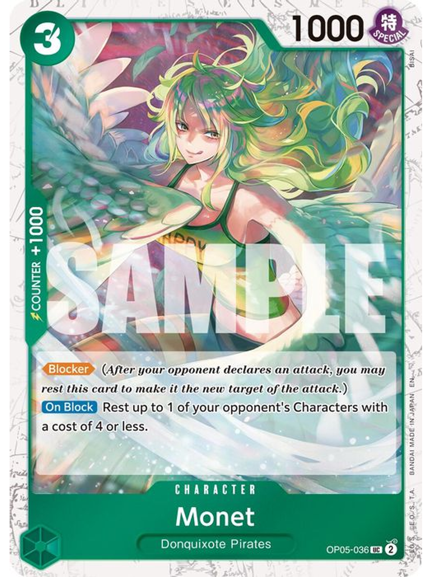 OP05-036 (Foil) Monet (PRB02) 1