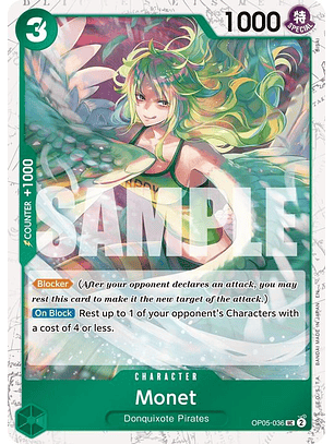 OP05-036 (Foil) Monet (PRB02)