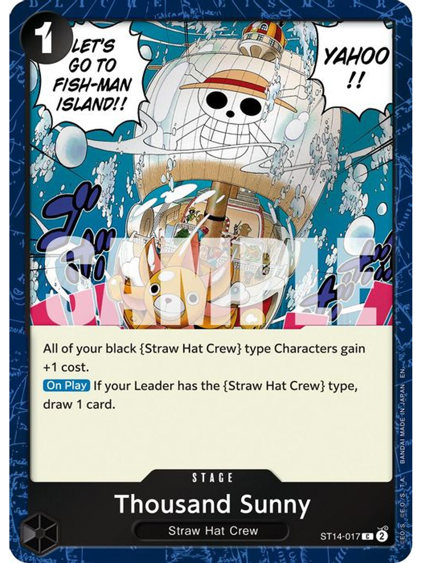 ST14-017 (Foil) Thousand Sunny (PRB02) 1