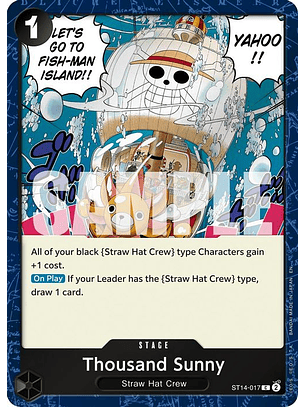 ST14-017 (Foil) Thousand Sunny (PRB02)