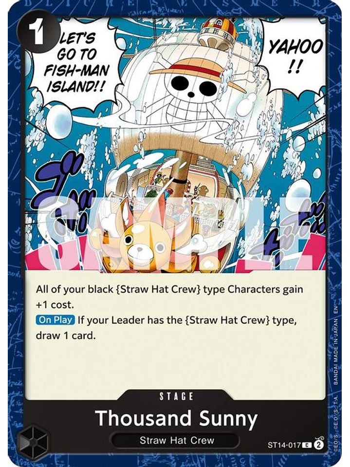 ST14-017 C Thousand Sunny (PRB02) 1