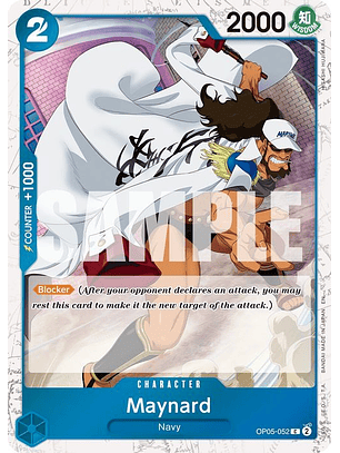 OP05-052 (Foil) Maynard (PRB02)