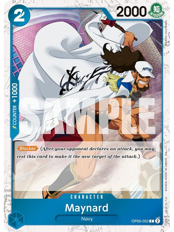 OP05-052 (Foil) Maynard (PRB02) 1