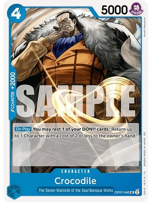 OP07-040 U Crocodile (PRB02)