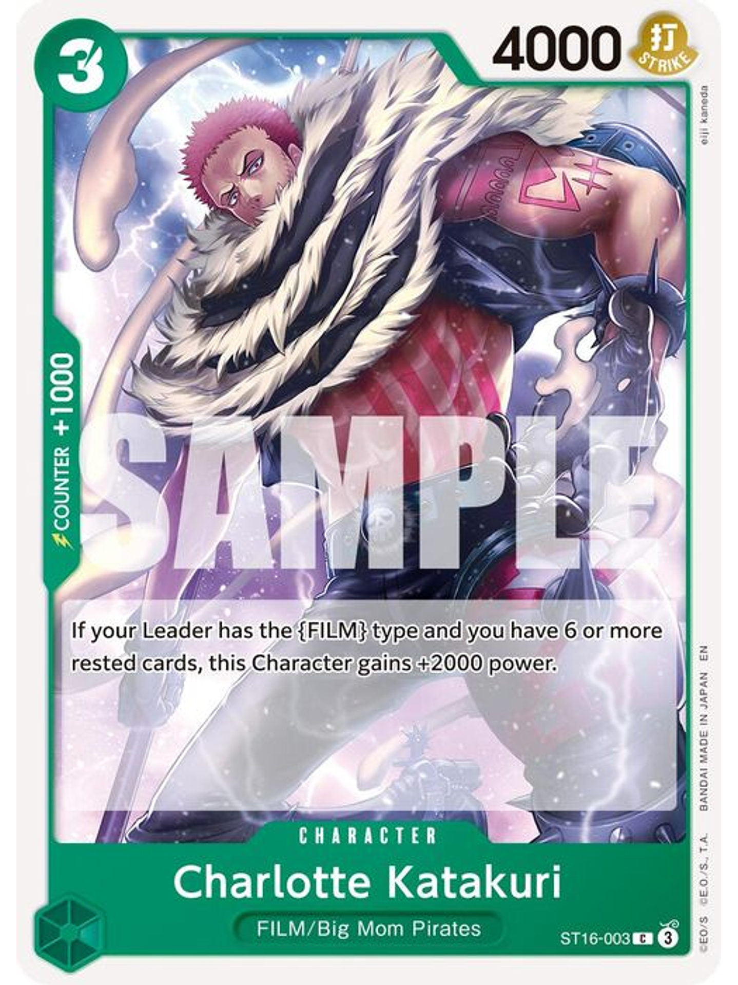 ST16-003 C Charlotte Katakuri (PRB02) 1