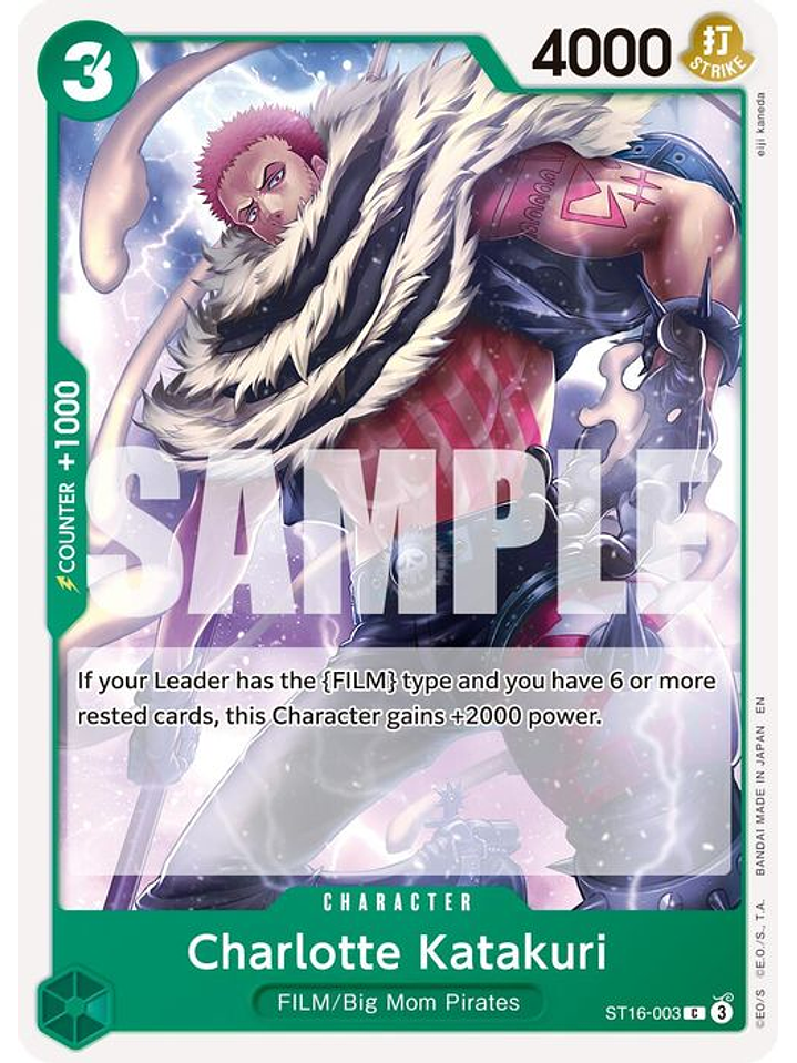 ST16-003 C Charlotte Katakuri (PRB02) 1