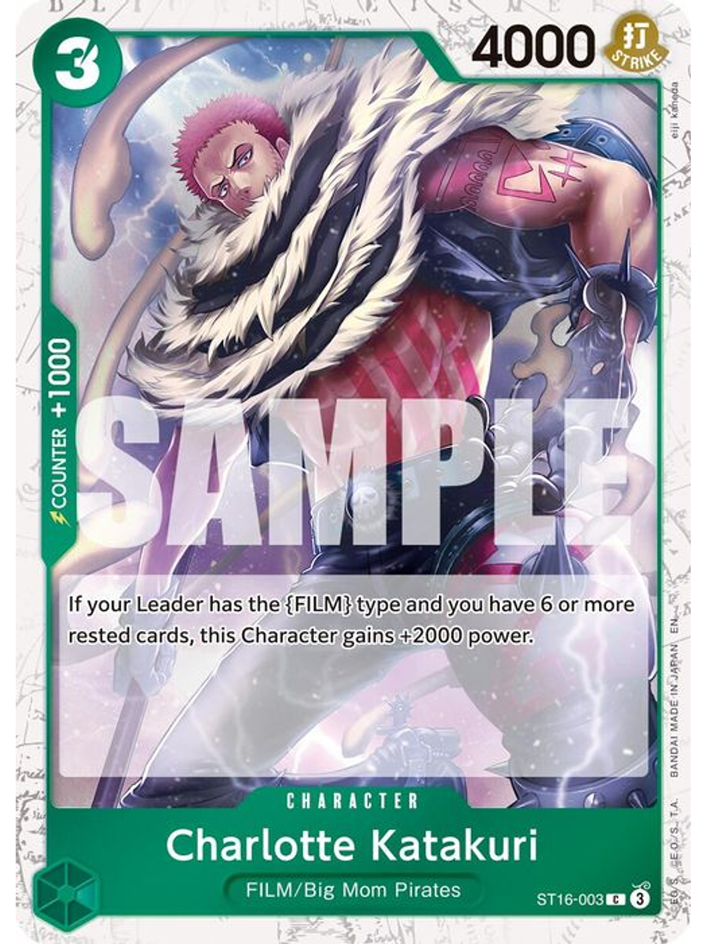 ST16-003 (Foil) Charlotte Katakuri (PRB02) 1