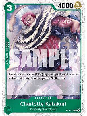 ST16-003 (Foil) Charlotte Katakuri (PRB02)