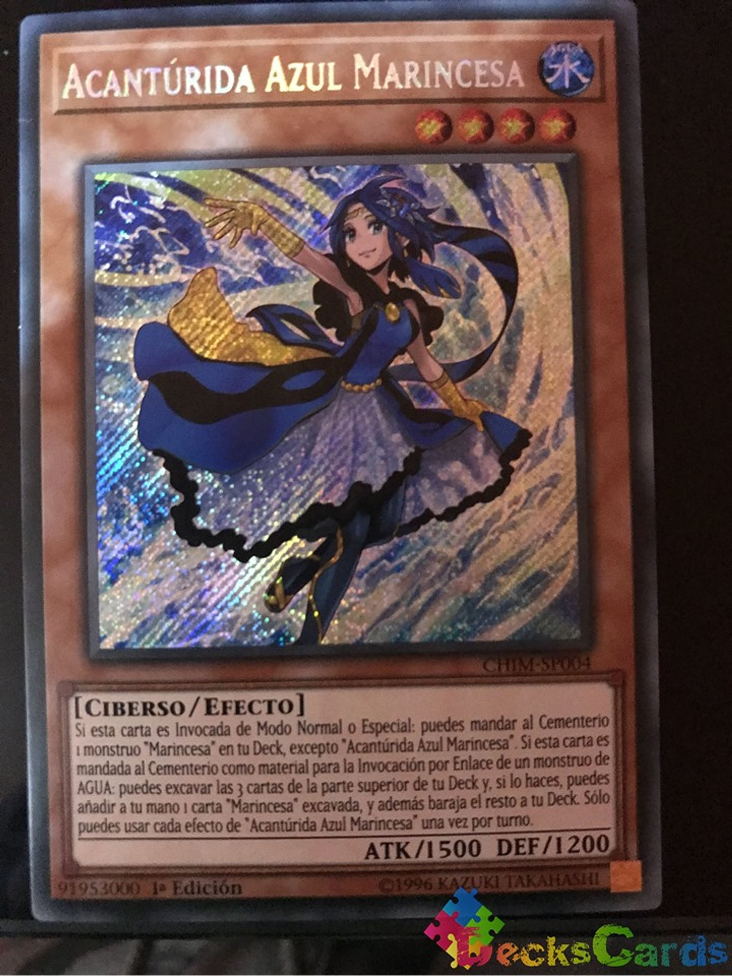 Marincess Blue Tang - CHIM-EN004 - Secret Rare 1st Edition 1