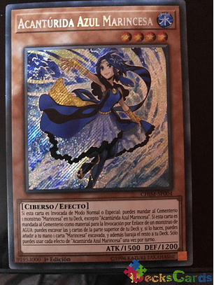 Marincess Blue Tang - CHIM-EN004 - Secret Rare 1st Edition