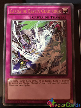 Gladiator Beast Charge - CHIM-EN071 - Rare 1st Edition