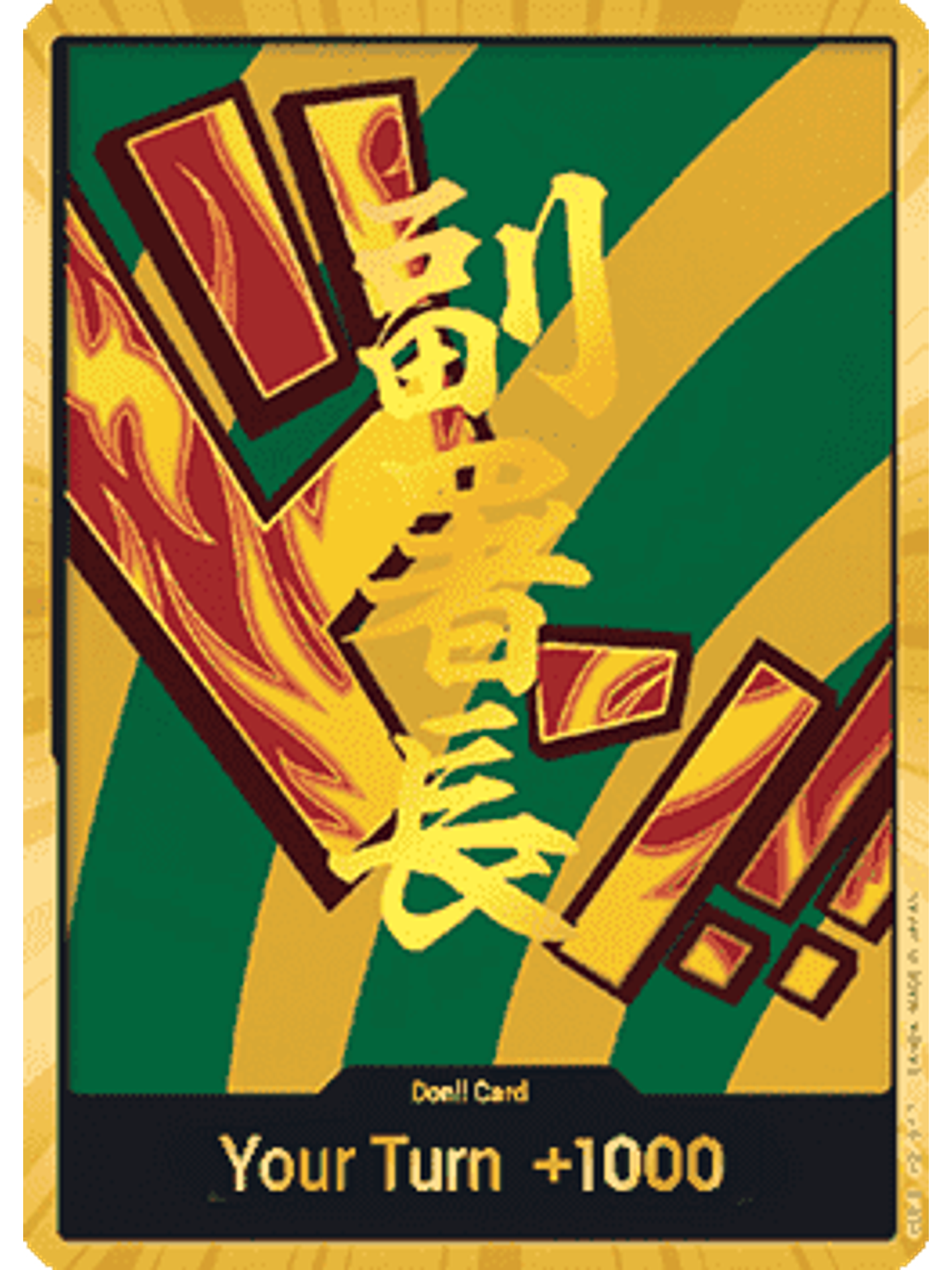 DON!! Card (Hannyabal) (Gold) 1