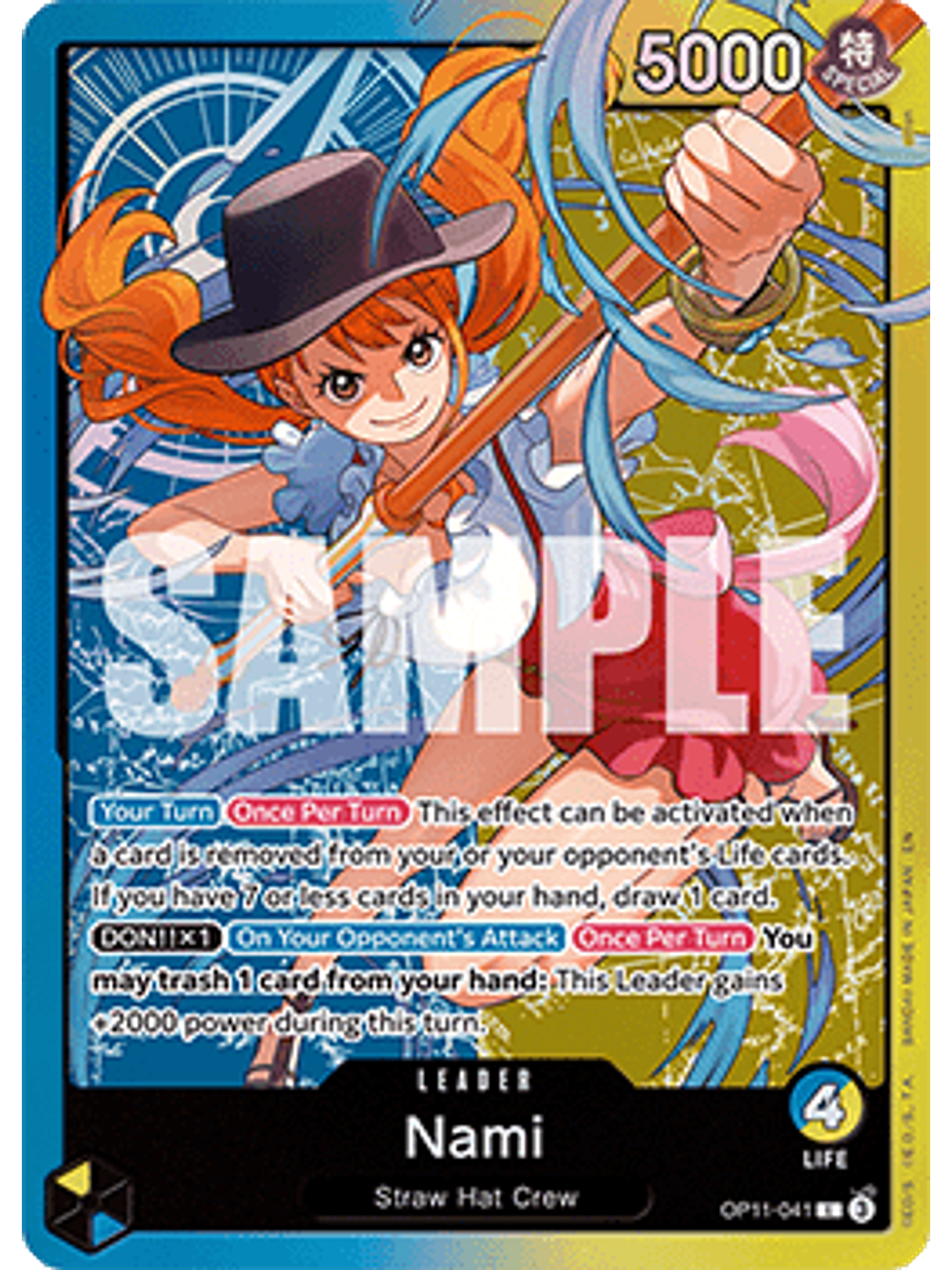 OP11-041 L Nami (Nami Deck) 1