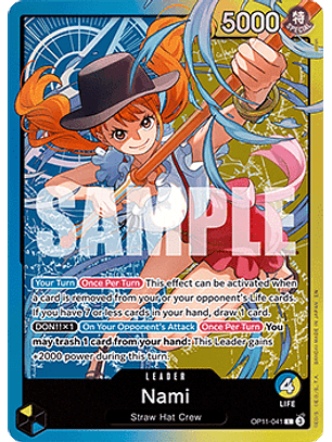 OP11-041 L Nami (Nami Deck)