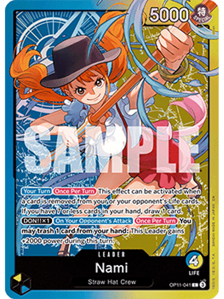 OP11-041 L Nami (Nami Deck) 1