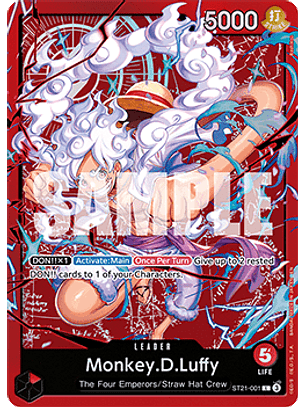 ST21-001 L Monkey.D.Luffy (Luffy Deck)