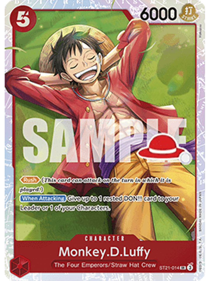 ST21-014 SR Monkey.D.Luffy (Luffy Deck) 1