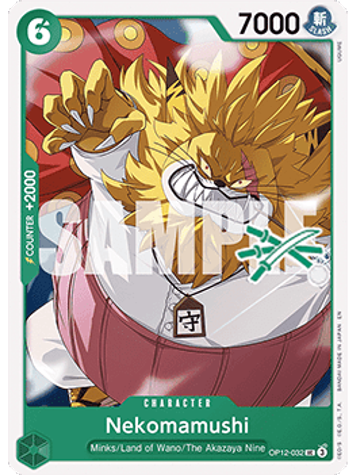 OP12-032 U Nekomamushi (Zoro Deck) 1