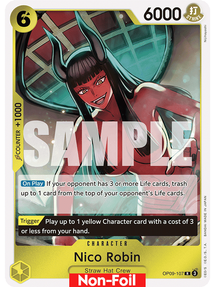OP09-107 R Nico Robin (Nami Deck) 1