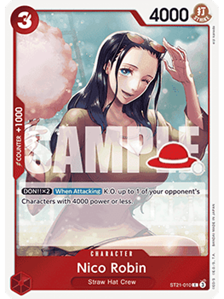 ST21-010 C Nico Robin (Luffy Deck) 1