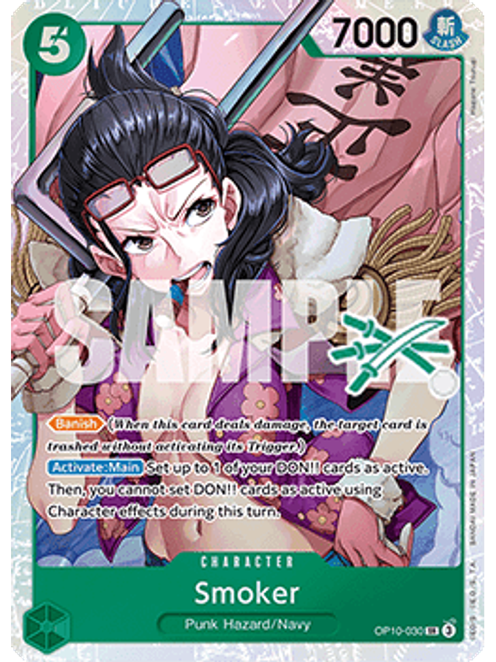 OP10-030 SR Smoker (Zoro Deck) 1