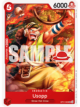OP11-003 U Usopp (Luffy Deck)