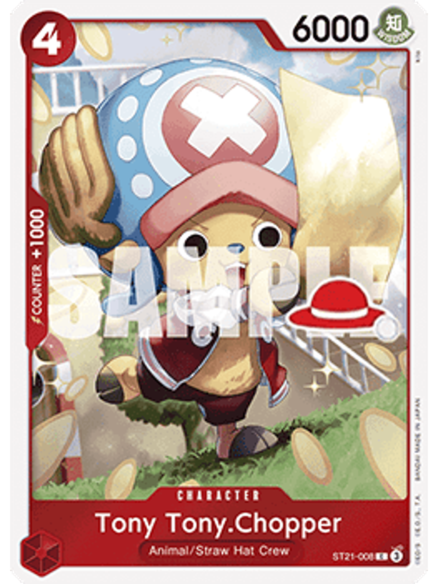 ST21-008 C Tony Tony.Chopper (Luffy Deck) 1