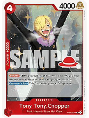 OP10-011 R Tony Tony.Chopper (Luffy Deck)
