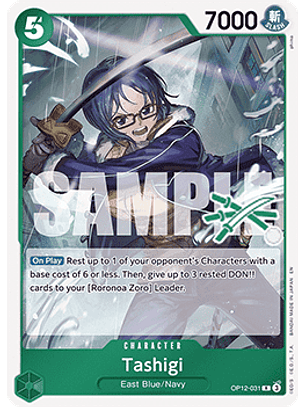 OP12-031 R Tashigi (Zoro Deck)