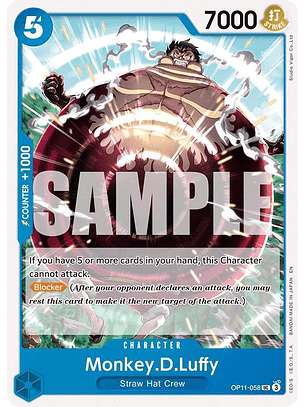 OP11-058 U Monkey.D.Luffy (Nami Deck)