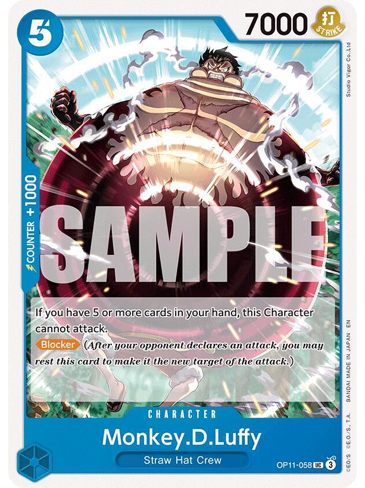 OP11-058 U Monkey.D.Luffy (Nami Deck) 1