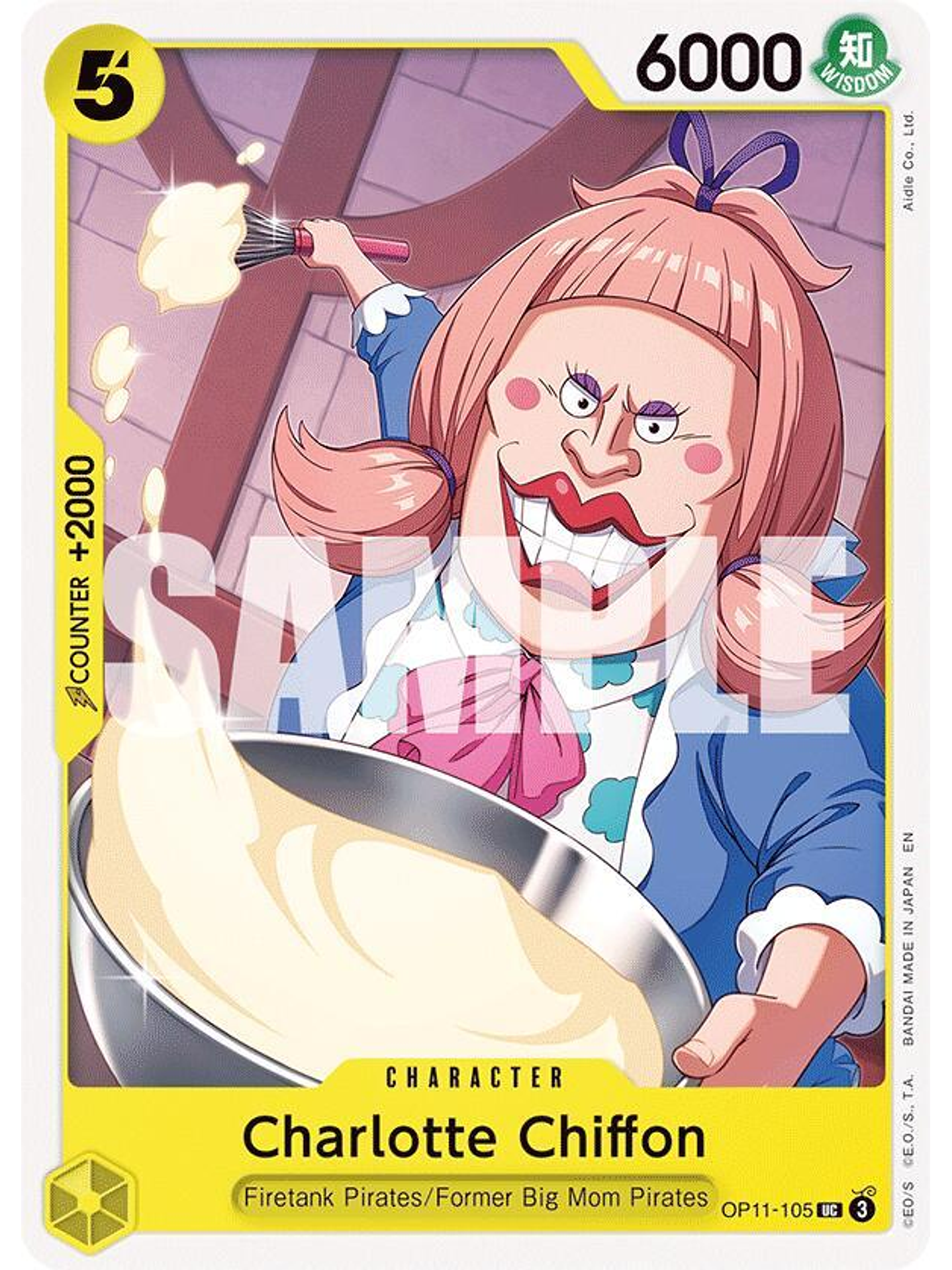 OP11-105 U Charlotte Chiffon (Nami Deck) 1