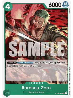 ST12-008 C Roronoa Zoro (Zoro Deck)