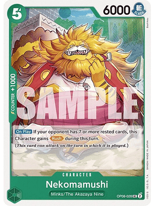 OP08-028 U Nekomamushi (Zoro Deck)