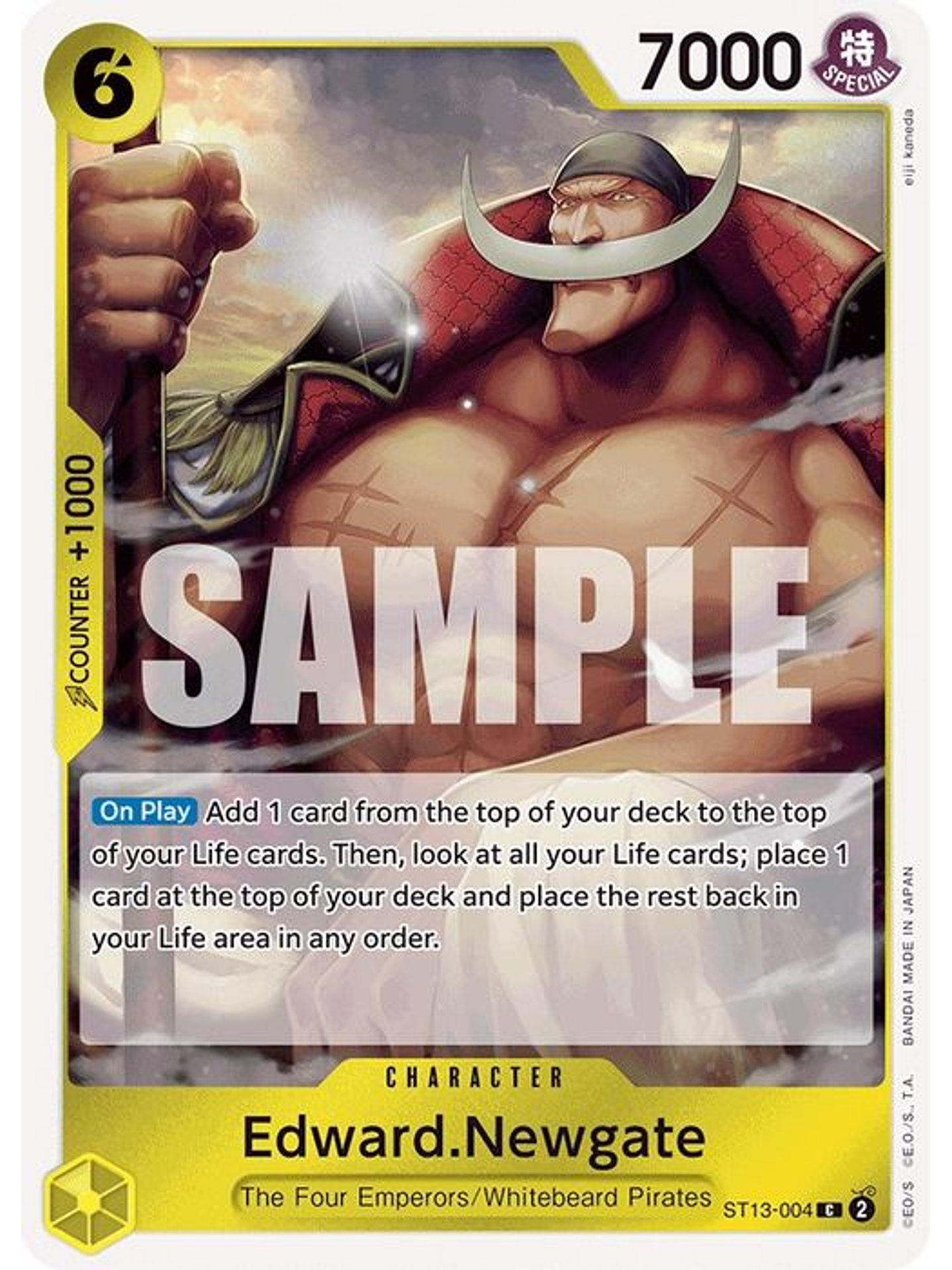 ST13-004 C Edward.Newgate (Nami Deck) 1