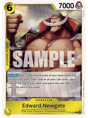 ST13-004 C Edward.Newgate (Nami Deck)