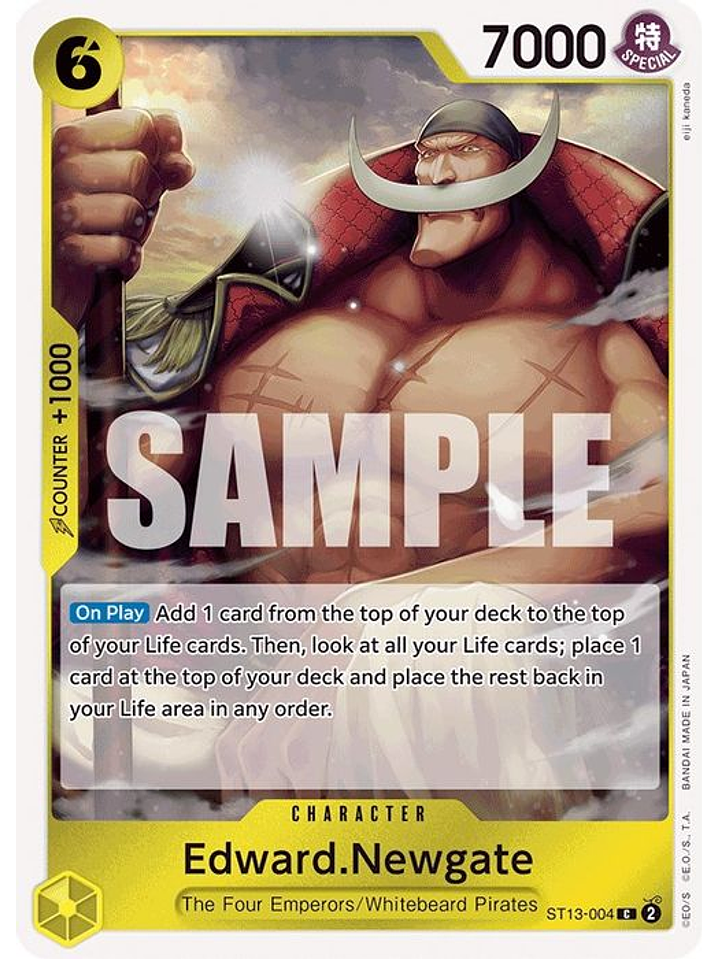 ST13-004 C Edward.Newgate (Nami Deck) 1