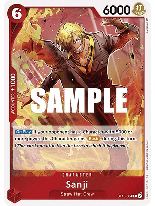 ST10-004 C Sanji (Luffy Deck)