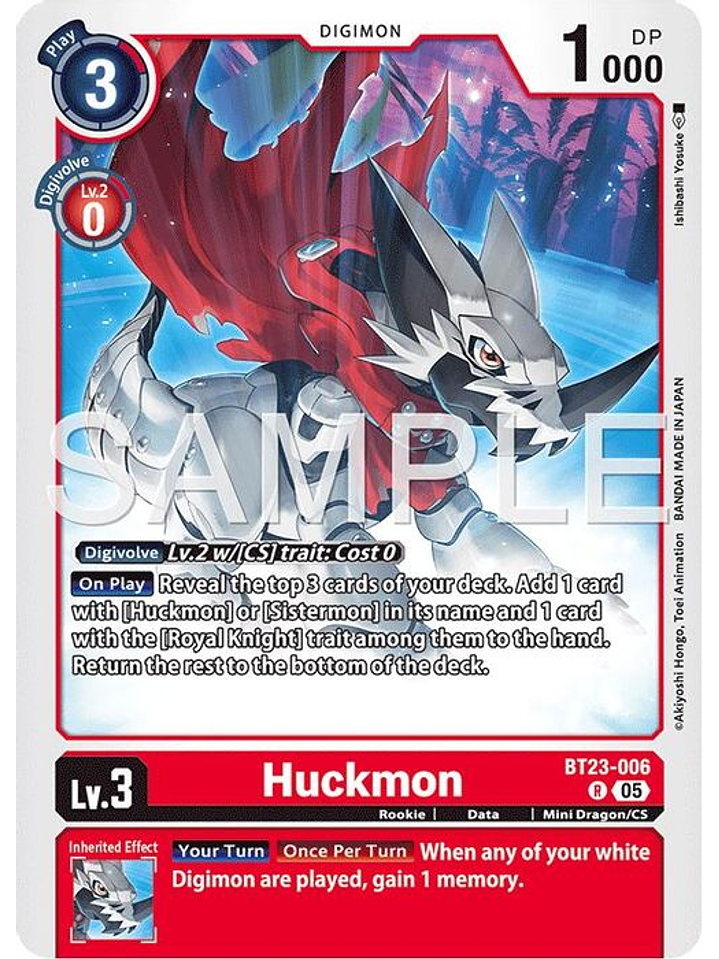 BT23-006 R Huckmon 1
