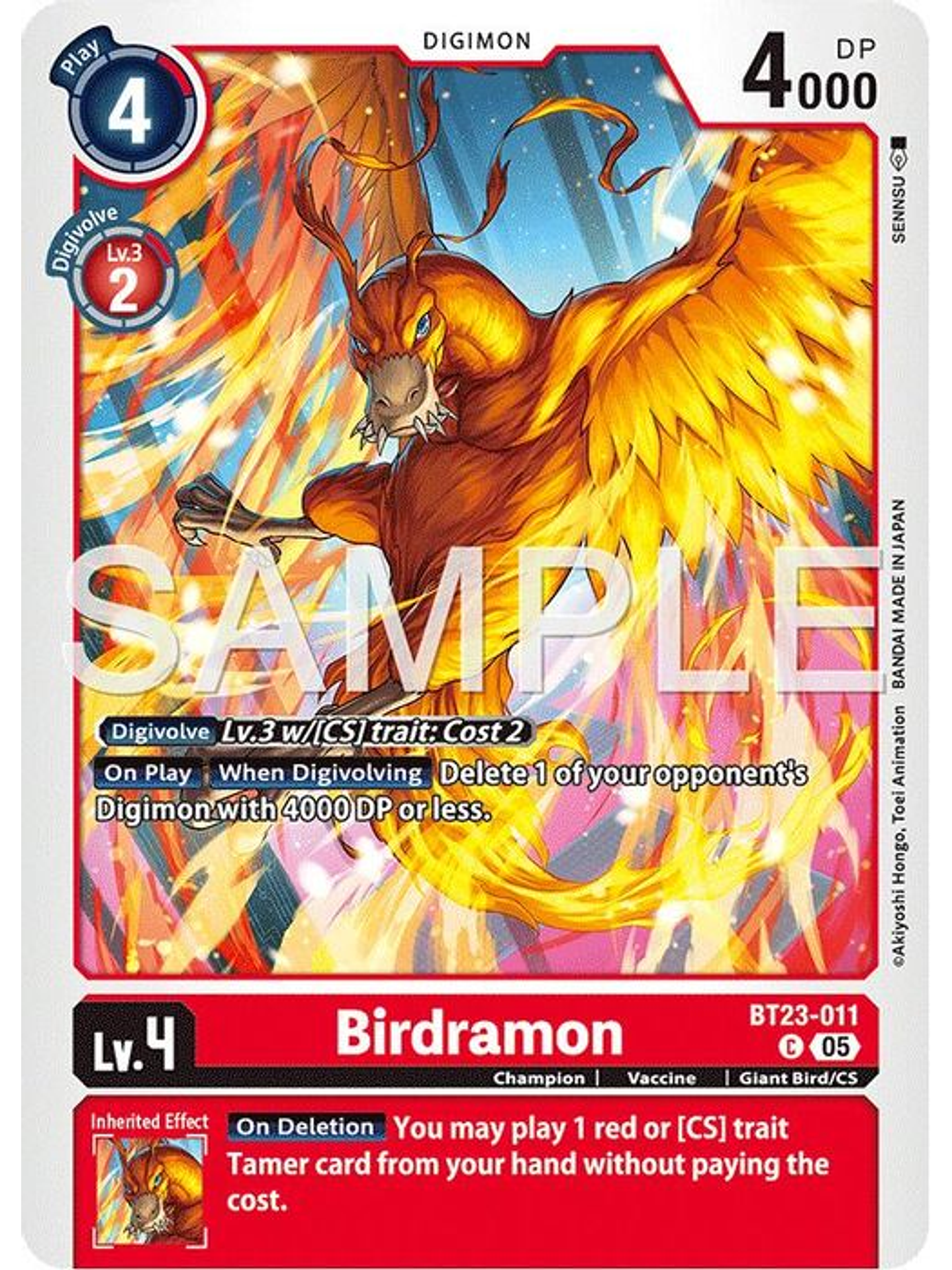 BT23-011 C Birdramon 1