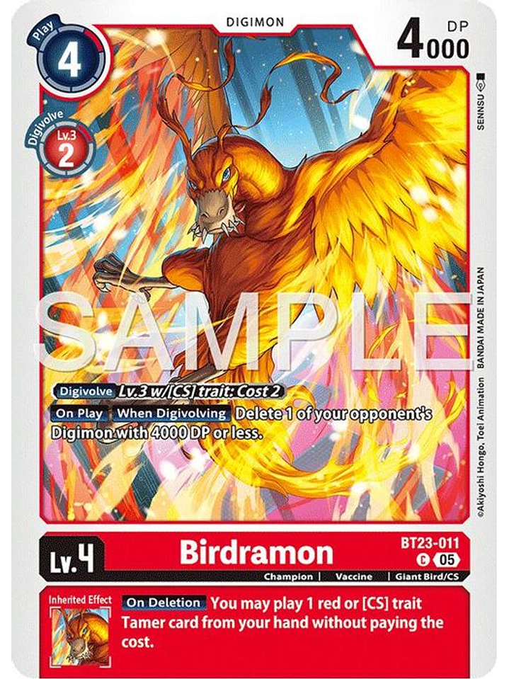 BT23-011 C Birdramon 1