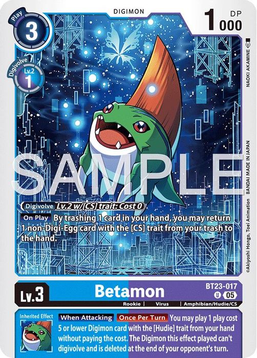 BT23-017 U Betamon