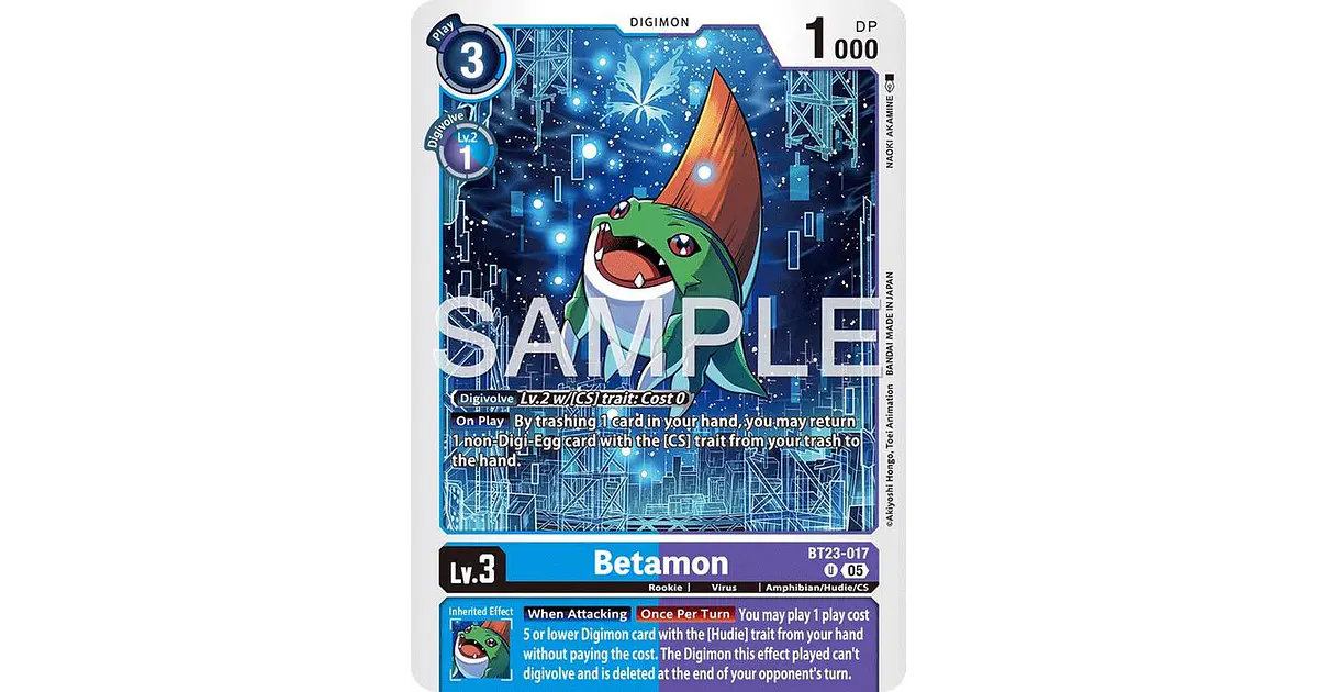 BT23-017 U Betamon