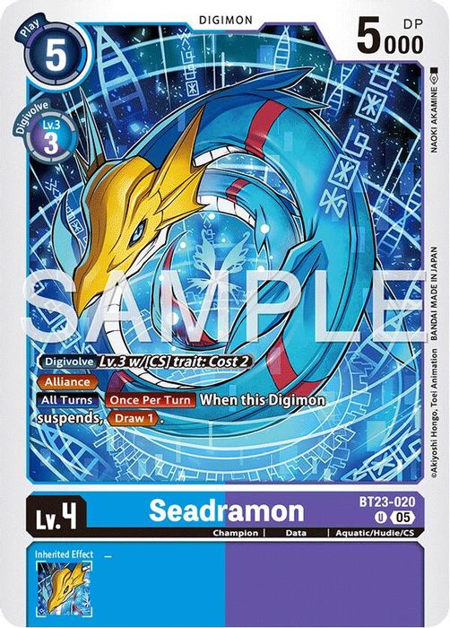 BT23-020 U Seadramon